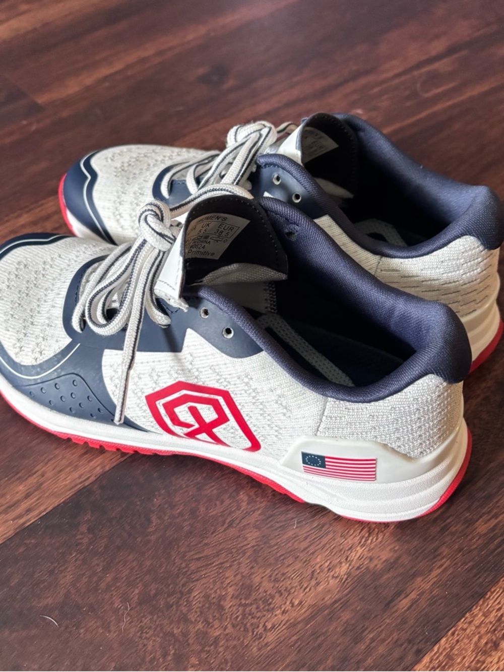Born Primitive womens savage 1 Red White Blue Patriotic Sneaker Size 7 - Picture 4 of 8